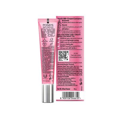 Pond's BB+ Cream, Instant Spot Coverage + Light Make - Up Glow, Ivory SPF 30 Pa++ 18gm - Face Moisturizers