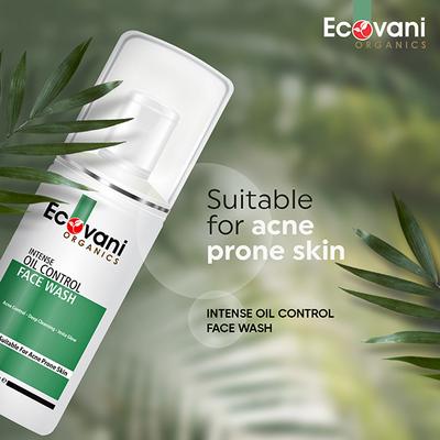 ECOVANI Oil Control Face Wash - Deep Cleaning 125 gm - Face Washes
