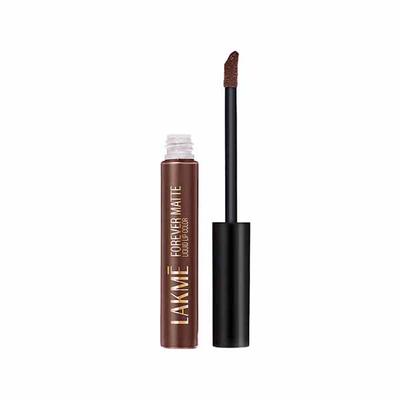 Lakme Forever Matte Liquid Lip, 16hr Lipstick, Brown Espresso, 5.6ml - Liquid Lipsticks