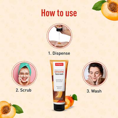 Sirona Exfoliating Face Wash 125 ml - Face Wash & Cleansers