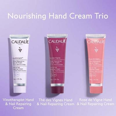 Caudalie Nourishing Hand Cream Trio 30 ml - Hand Creams