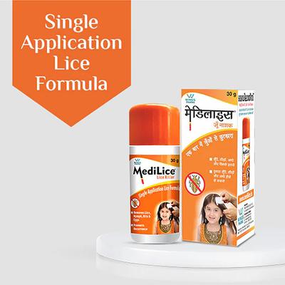 MEDILICE ANTI LICE HAIR Wash 30gm - Scabies-Oth