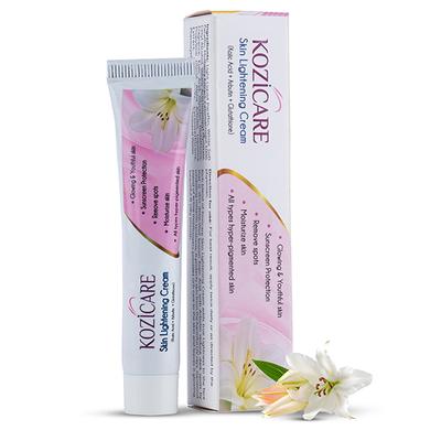 Kozicare Kojic Acid, Arbutin,Glutathione Skin Lightening Cream 15 gm - Lotions & Creams