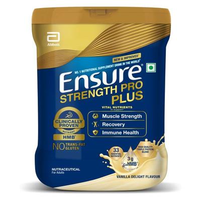 Ensure Strength Pro Plus Powder - Vanilla Delight Flavour 1000 g - Daily Health Drinks