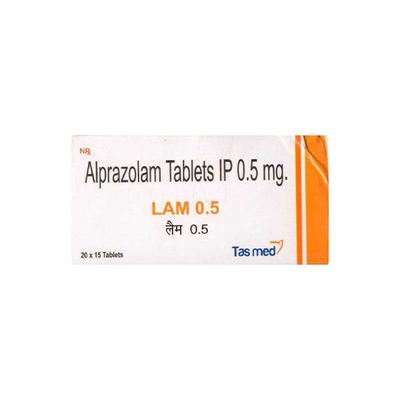 LAM 0.5 Tablet 15's - Anxiety-Anx