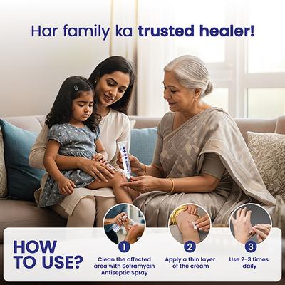Soframycin Skin Cream 30gm - Skin Infections-Toa