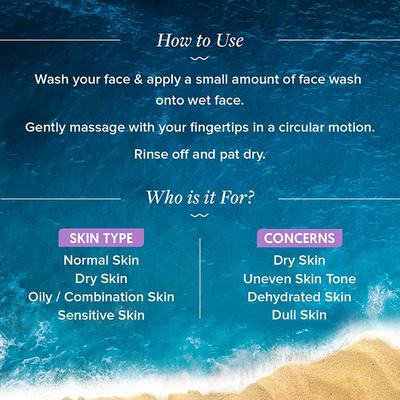 Aqualogica Illuminate + Smoothie Face Wash With Wild Berries And Alpha Arbutin 100 ml - Face Washes