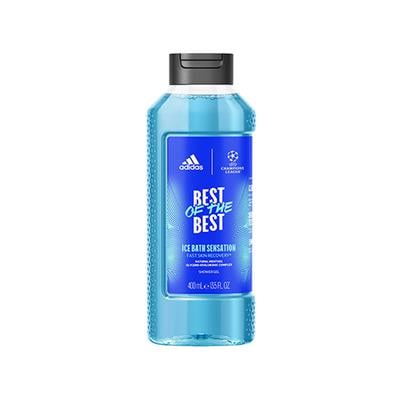 Adidas UEFA Best Of The Best Eau De Toilette 100ml + Ice Bath Sensation Shower Gel 400ml 2's - Men Deodorants/Roll-Ons
