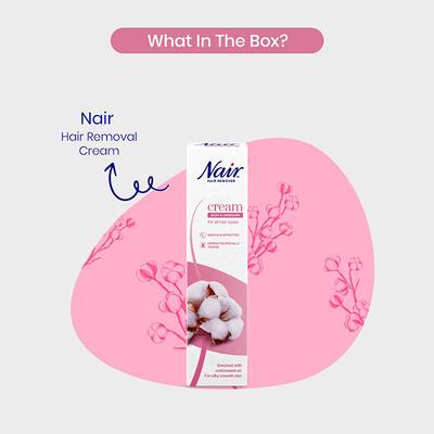 Nair Bikini & Underarm Hair Removal Cream 90 ml - Hair Removal Accessories