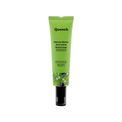 Quench Botanics Matcha Green Tea Moisturizer Controls Acne & Boosts Collagen 75 ml - Day Cream