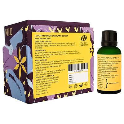 NEUD Super Hydrator Squalane Serum With Lemon Oil, Turmeric Oil & Reverskin 30 ml - Face Gels