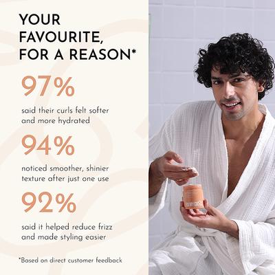 Fix My Curls Moisture Melt Deep Conditioning Hair Mask with Maracuja Oil, Banana Extract and Shea Butter 150 gm - Hair Sets & Kits