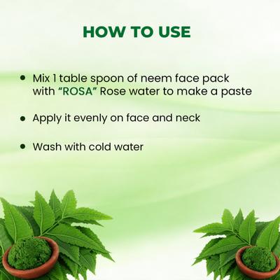 Rosa Neem Face Pack 25 g - Face Packs