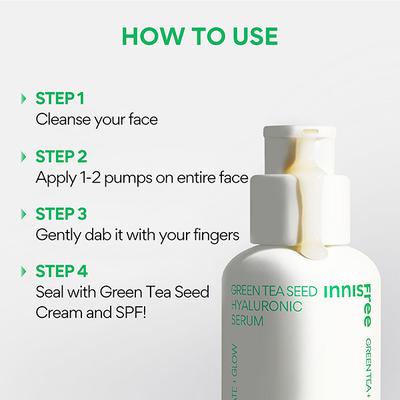 Innisfree Green Tea Seed Hyaluronic Serum 30 ml - Face Gels
