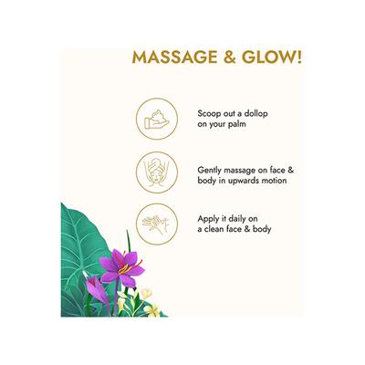 Kapiva Ayurveda Ghee Kumkumadi Body Butter 50 gm - Body Butter