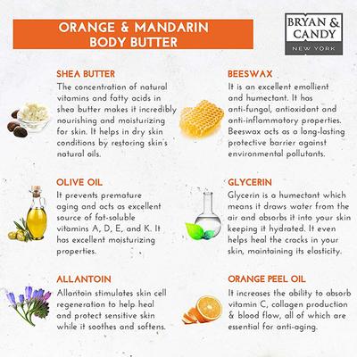 Bryan & Candy Orange Butter 200 gm - Body Butter