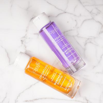 Color Fx Effortless Nail Enamel Remover Acetone free argan oil infused Mandarin R2 50 ml - Nail Polish Remover