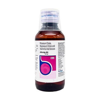 ALKAZIP B6 Syrup 100ml - Kidney Disease/Stones-Oth