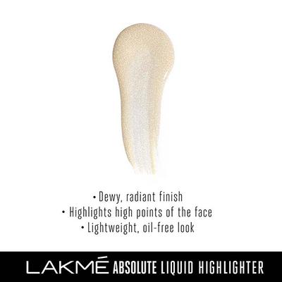 Lakme Absolute Liquid Highlighter Ivory 25ml - Highlighters & Illuminators