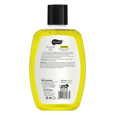 Freeskin Lemon Shower Gel 400 ml - Shower Gels & Body Wash
