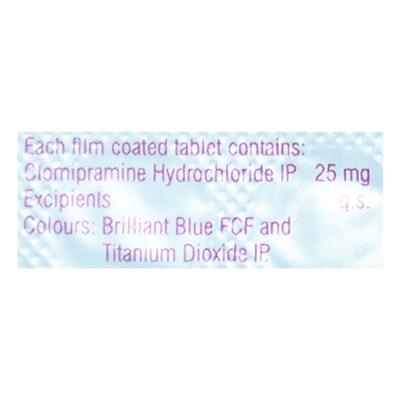 Clofranil 25mg Tablet 10'S - Depression-Ant