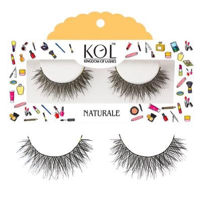 Kingdom Of Lashes - Naturale - Natural Human Hair False Eyelashes 1's - Eyelashes