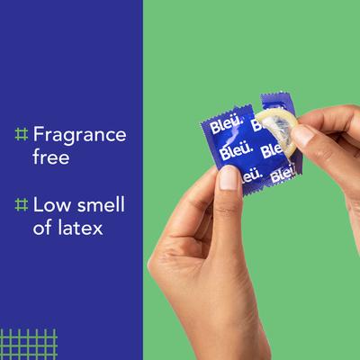 Bleu High Grade Natural Latex Ultra Thin Condoms (Pack of 4 X 8's) - Plain/Flavoured Condoms