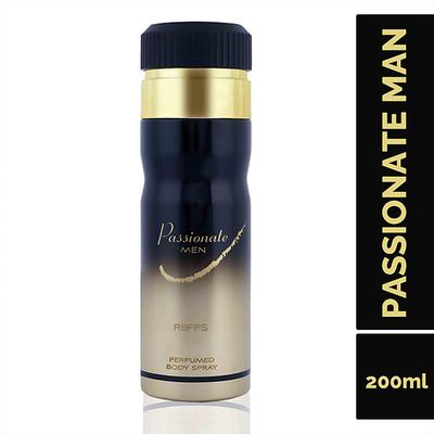 RiiFFS Pasionate Deodorant For Men 200 ml - Men Deodorants/Roll-Ons