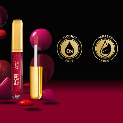 Faces Canada Comfy Matte Liquid Lipstick - Spill The Tea 29 3.8 ml - Liquid Lipsticks