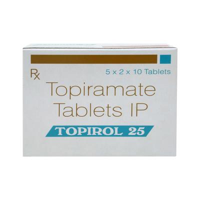 Topirol 25mg Tablet 10'S - Epilepsy/Convulsion-Ant