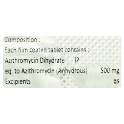 AZIEG 500 Tablet 3's - Bacterial Infections-Mac