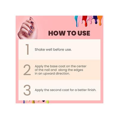 Matt Look Nailed It Nail Polish, Chip Free, Quick Dry, Longer Stay, Highly Pigmented Lacquer, Natural Finish , Olive You 03 10 ml - Nail Polish