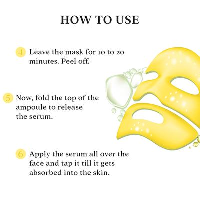 O3+ Vitamin C Hydrogel Mask 52 gm - Sheet Masks