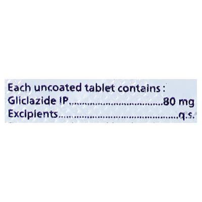GLILET 80 MG Tablet 10's - Diabetes-Ant