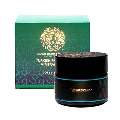 Global Beauty Secrets Turkish Rhassoul Mineral Mud 100 gm - Masks & Peels