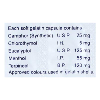 SNEZEEBREATH Inhalation Capsule 10's - Nasal Congestion-Nas