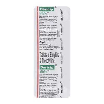 Dericip Tablet 10'S - Asthma/COPD-Ast