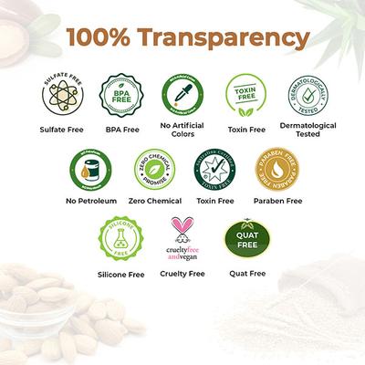 Organic Forest 100% VEGAN & Chemical-Free Heavenly Blend of Australian Tea Tree Oil, Coconut Oil, Rosemary Oil and Neem Oil 100 ml - Hair Oils