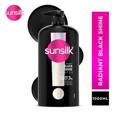 Sunsilk Radiant Black Shine Shampoo 1000 ml - Shampoos
