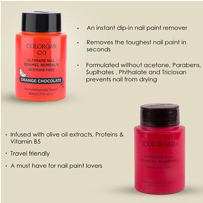 Colorbar Ultimate Nail Enamel Remover - 003 80 ml - Nail Polish Remover