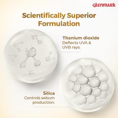 La Shield SPF 40 & PA+++ Anti Acne Sunscreen Gel 50gm - Face Sunscreen