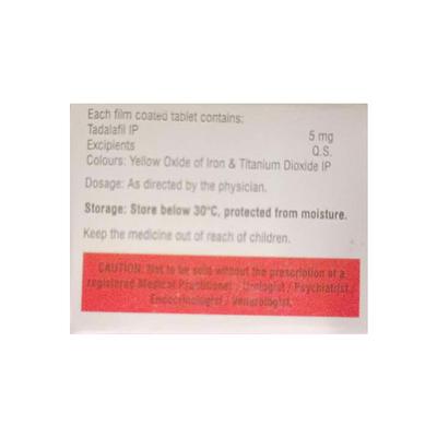 YAW 5 Tablet 10's - Impotence/Erectile Dysfunction (Ed)