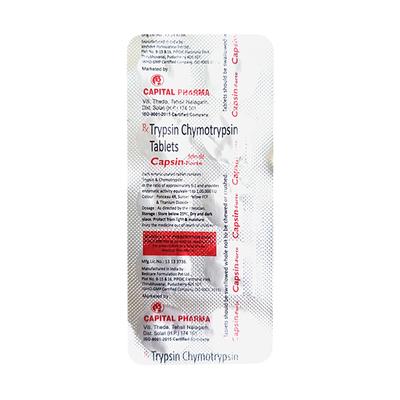 CAPSIN FORTE Tablet 10's - Pain relief-Ant