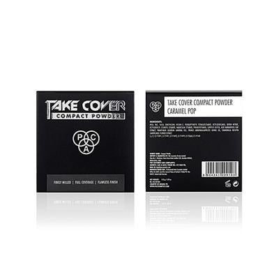PAC Take Cover Compact Powder 09 Caramel Pop 7.85 gm - Compact Powder