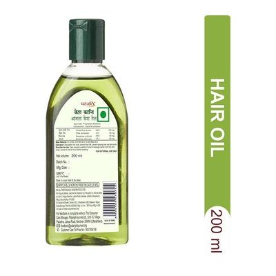 Patanjali Kesh Kanti Hair Oil - Amla 200 ml - Hair Oils