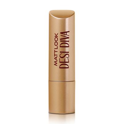 Matt Look Desi Diva HD Matte Lipstick With Hydrating Formula & Hyaluronic Acid, Natural Beige-24 3.8 gm - Lipsticks