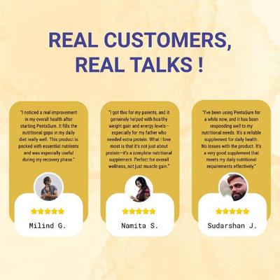 PentaSure Vanilla Flavour Powder 1 kg - Protein Drink