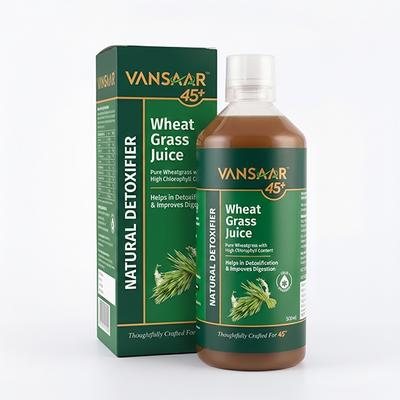 Vansaar Wheat Grass Juice 500 ml - Ayurvedic Juices