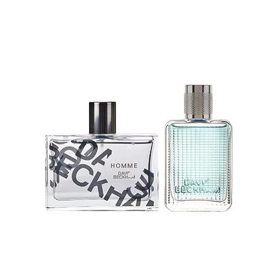 David Beckham Men Set (Homme 30ml + Essence 30ml Eau de Toilette) 60 ml - Men Perfumes (Edt/Edp)