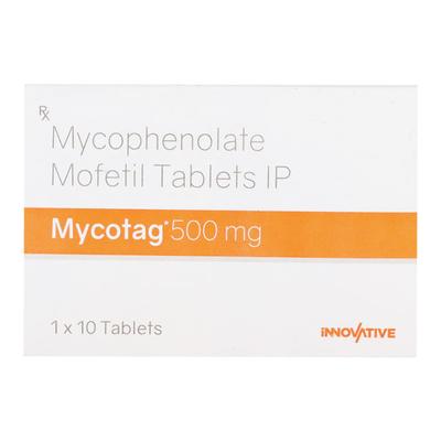 MYCOTAG 500mg Tablet 10's - Auto Immune Disease-Imm